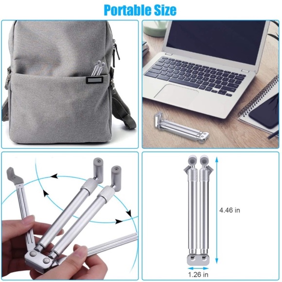 Laptop Stand for Desk, Portable Laptop Stand for MacBook Pro - Picture 5 of 5
